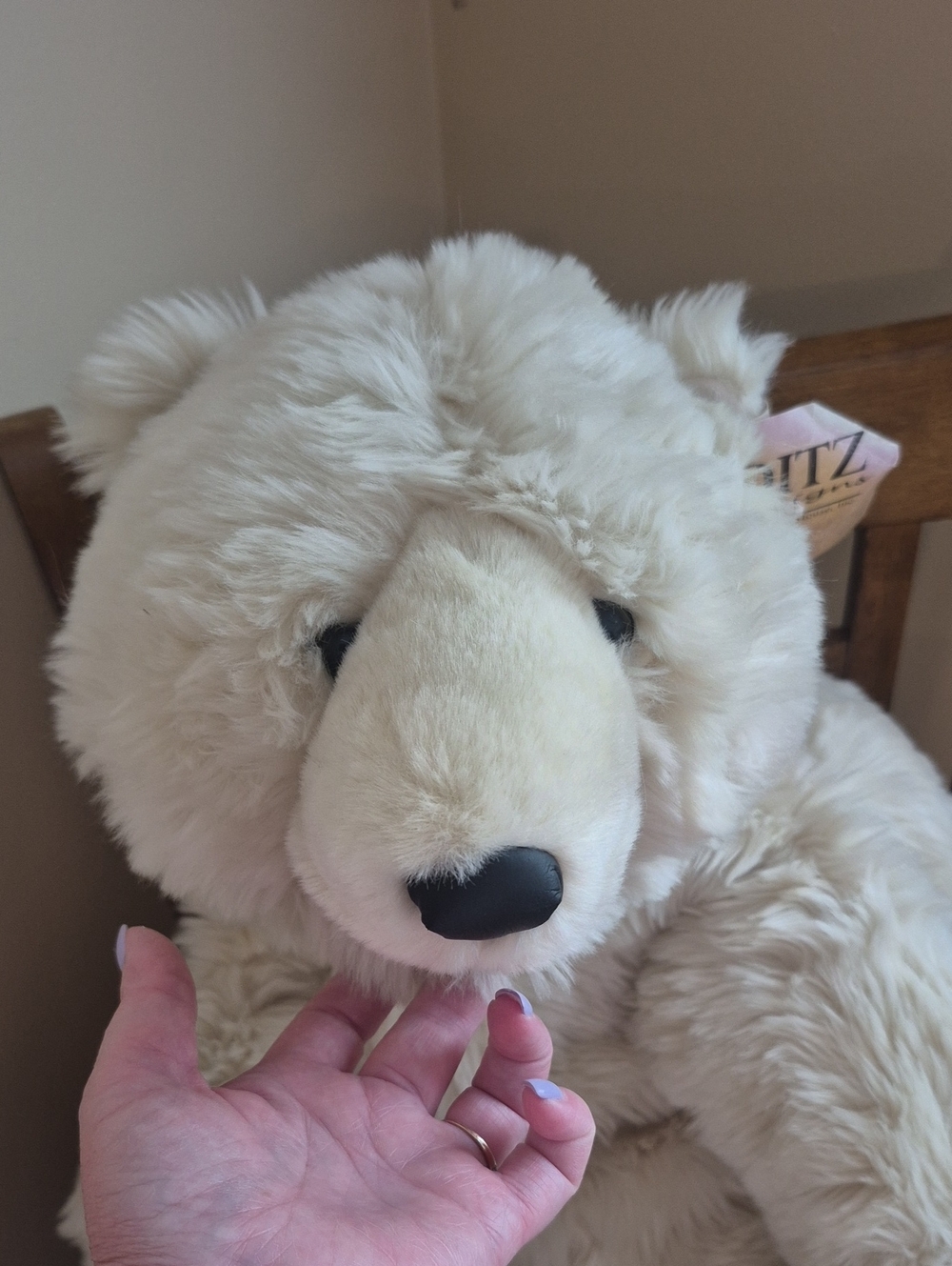 VTG Ditz Designs Polar Bear Plush Weighted Paws The Hen House​Listing Details